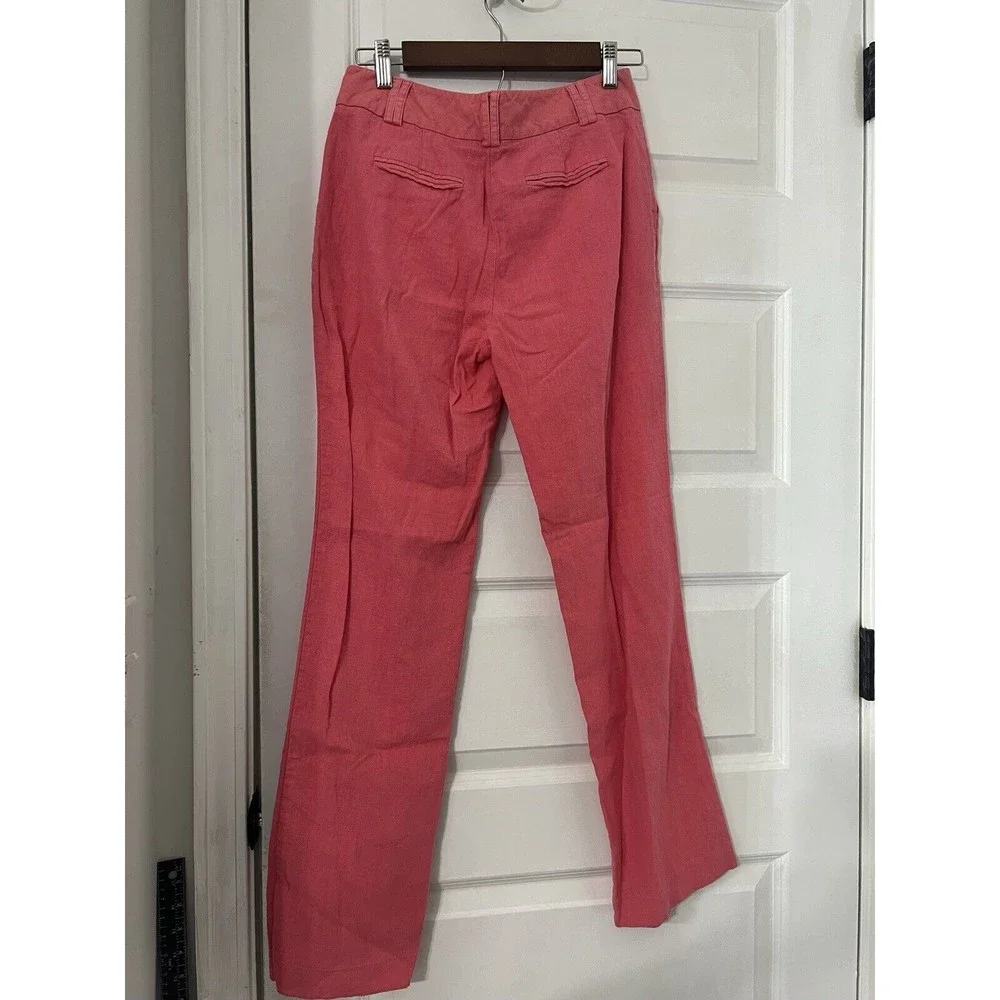 Cato Linen blend pants size‎ 4 classic pink